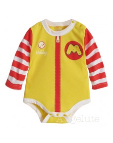 McDonald Long-Sleeve Baby Romper